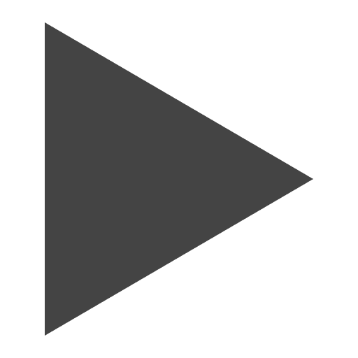Play button music player arrows triangle icon