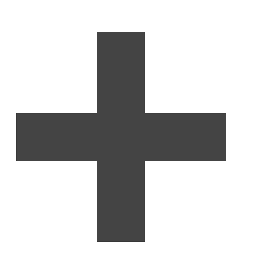 Plus cross shapes math icon