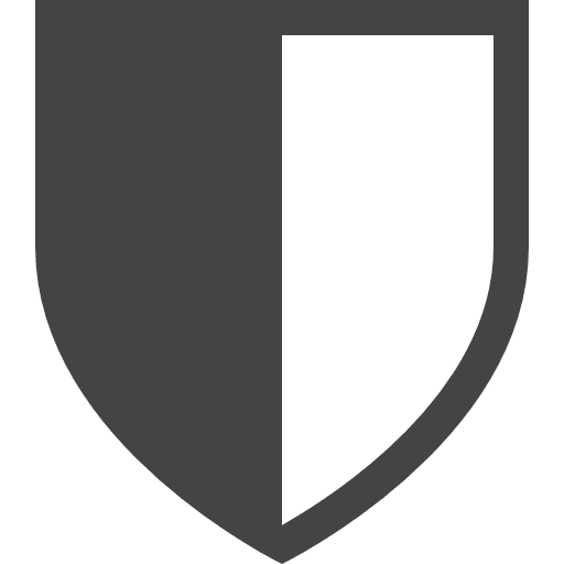 Shield medieval weapons system icon