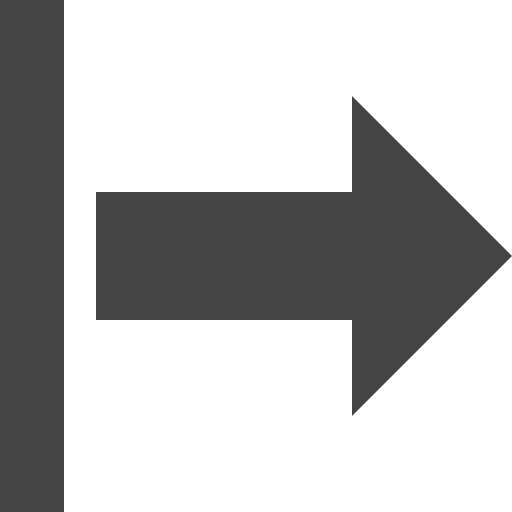 Sign in bar arrows bold double bar line icon