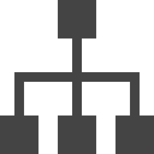 Site map social media social network connection icon