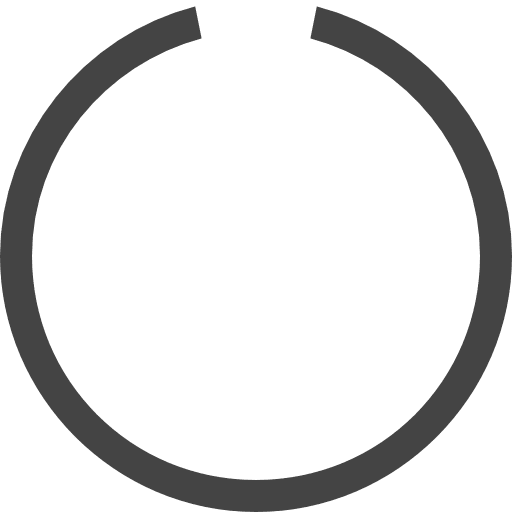 Spinner circle shapes geometry icon