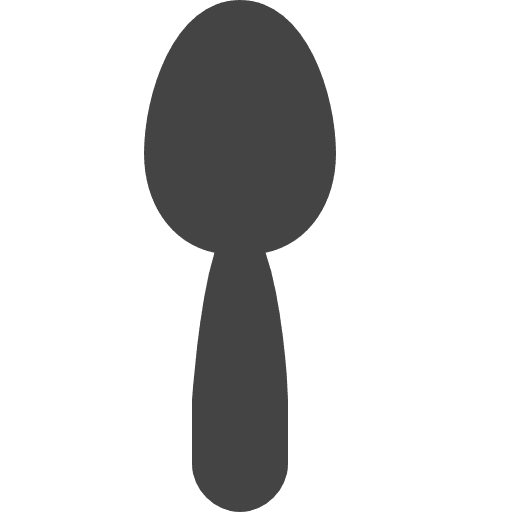 Spoon restaurant cutlery tool icon