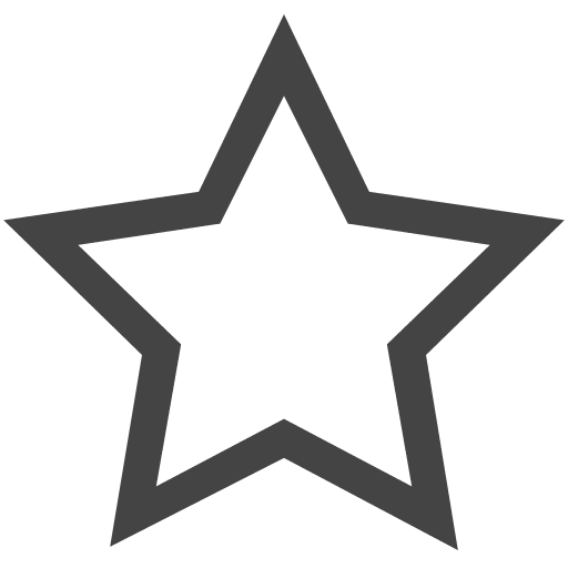 Star shape favorite shapes icon