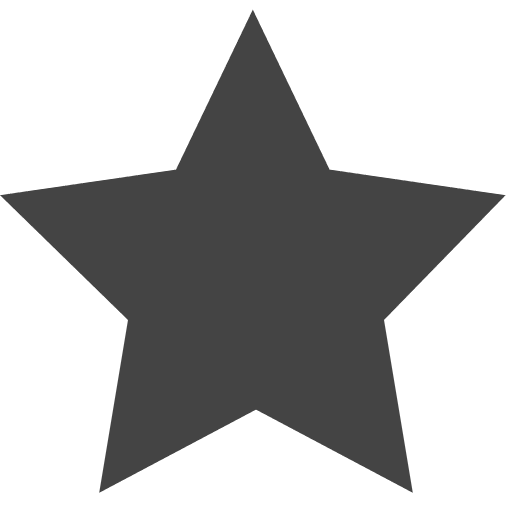 Star shapes favorite sign icon