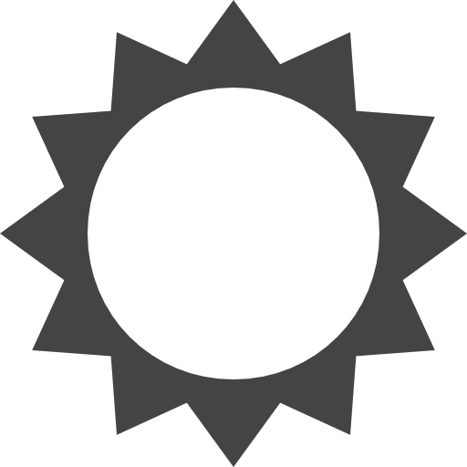 Sun summer summertime day icon