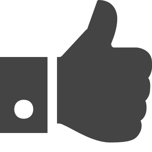 Thumb up gestures finger gesture icon