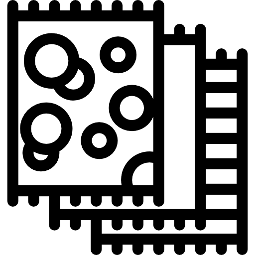 Tissue sew tissue fabrics icon