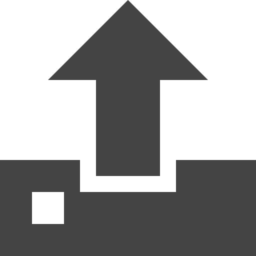 Upload uploading arrows outbox icon