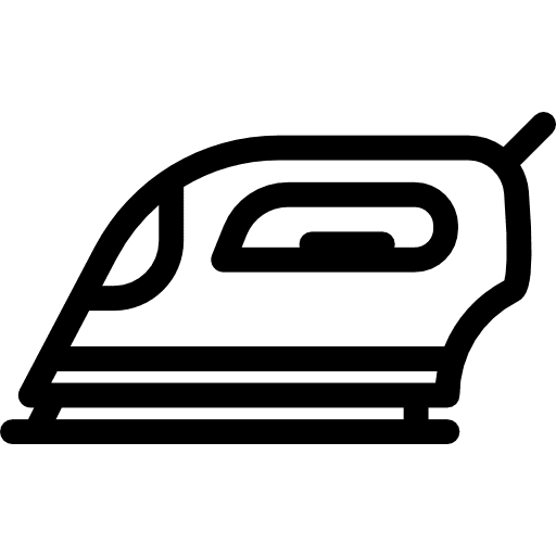 Iron ironing iron laundry icon