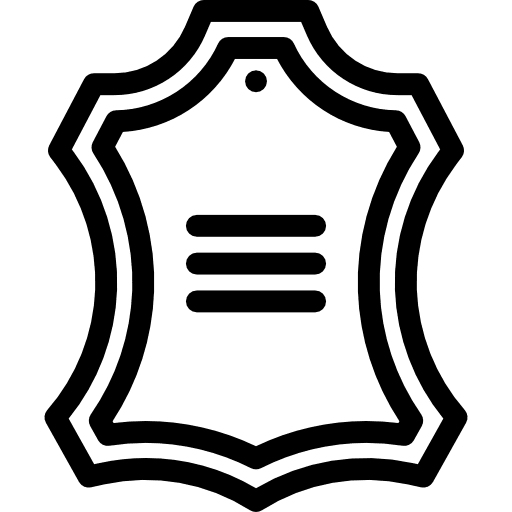 Skin tools and utensils handcraft fabric icon