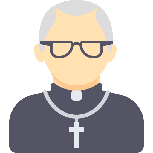 Priest avatar occupation people icon