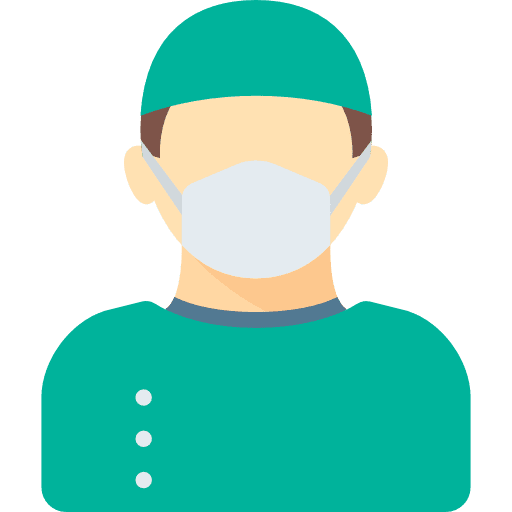 Surgeon people doctor health care icon