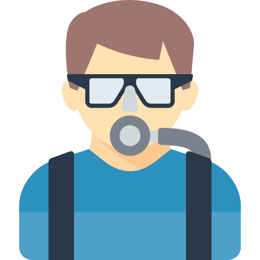 Diver diver man avatar icon