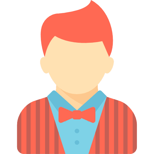 Showman man avatar profession icon