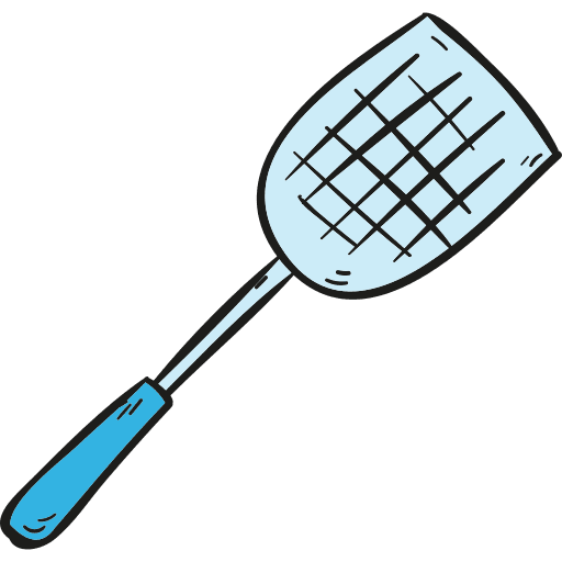 Fly swatter tool fly swatter insect icon