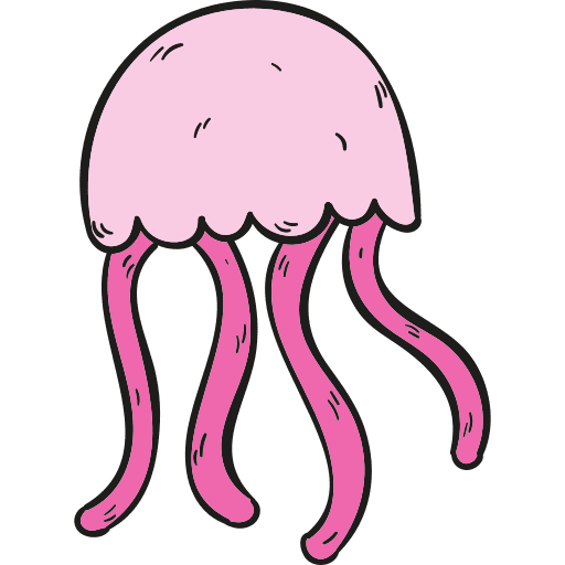 Medusa wildlife wild dangerous icon