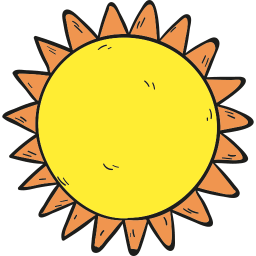 Sun meteorology sun summer icon