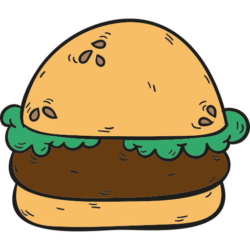 Burger food hamburger burger icon