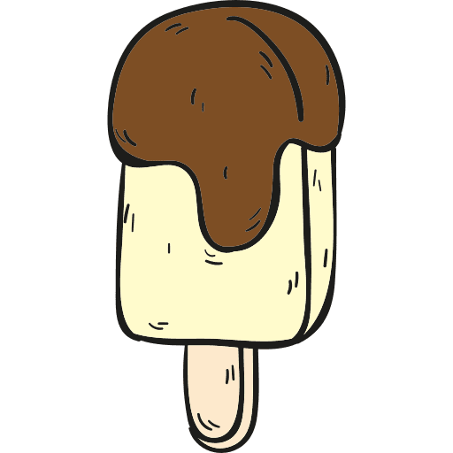 Ice cream dessert food summer icon