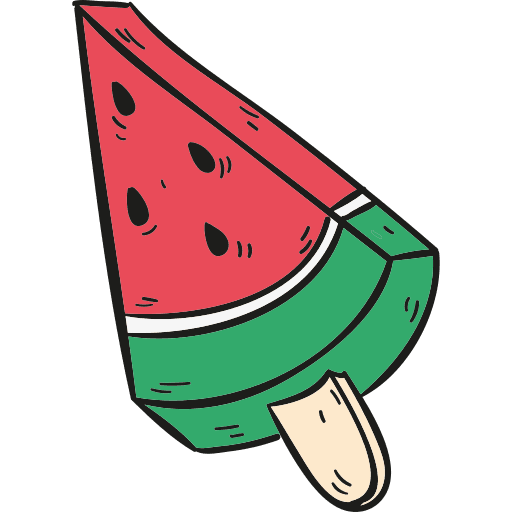 Ice cream watermelon food and restaurant summer icon