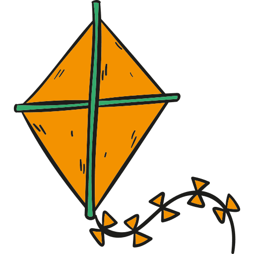 Kite other game hobby icon