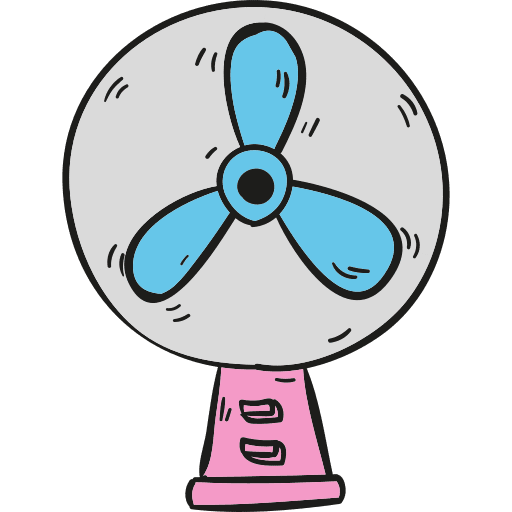 Ventilator technology air ventilator icon