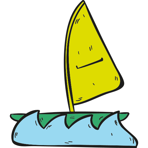 Windsurf surf sports and competition windsurf icon