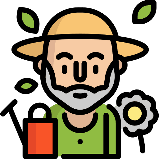 Gardener user profession avatar icon