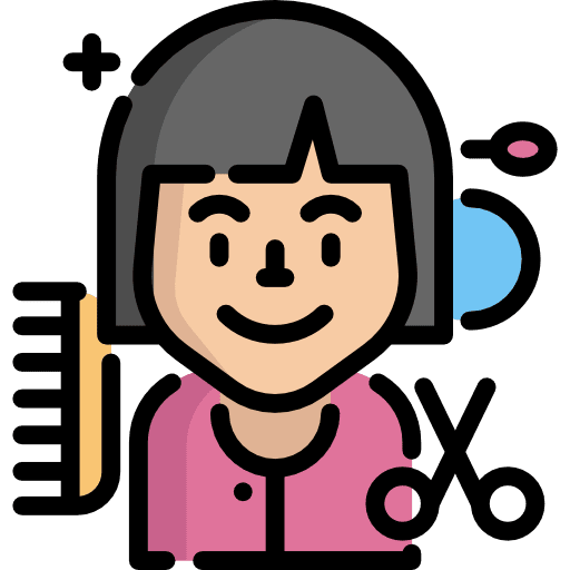 Hairdresser avatar user hairdresser icon