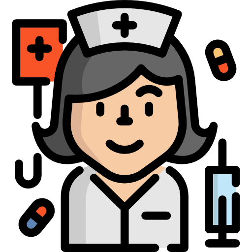 Nurse jobs profession avatar icon