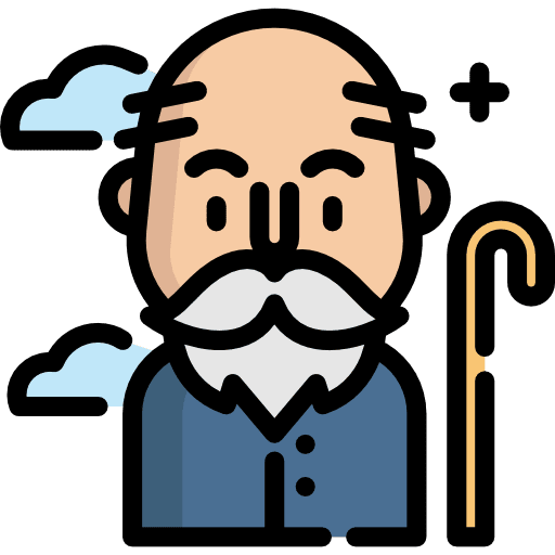 Pensioner professions and jobs profession user icon