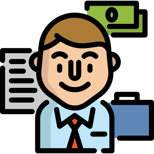 Manager profession user jobs icon