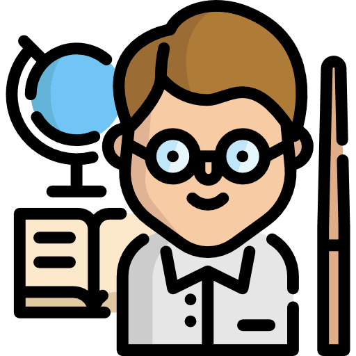 Teacher teacher user jobs icon