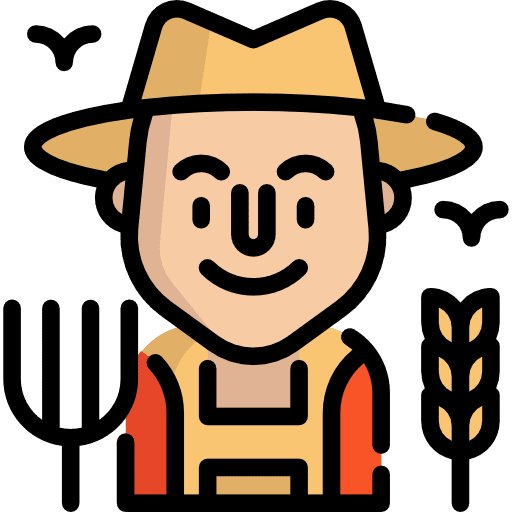 Farmer professions and jobs jobs farmer icon
