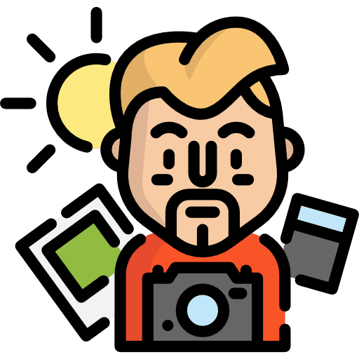 Photographer profession avatar photographer icon