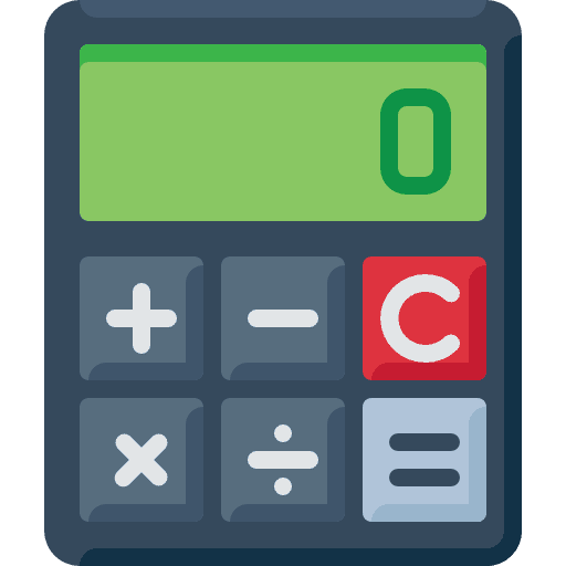 Calculator electronics calculate calculator icon