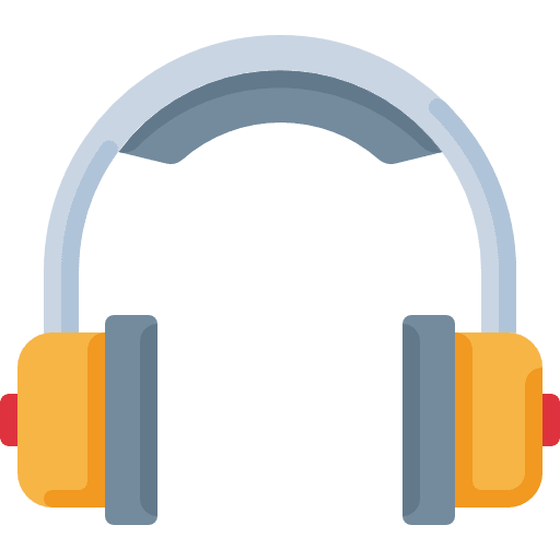 Headphones headphones earphones electronics icon