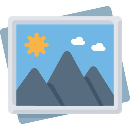 Picture photography picture landscape icon