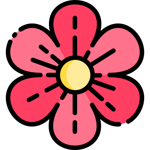 Flower flower nature petals icon