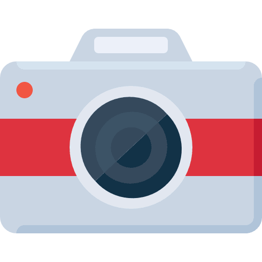 Photo camera electronics digital photo camera icon