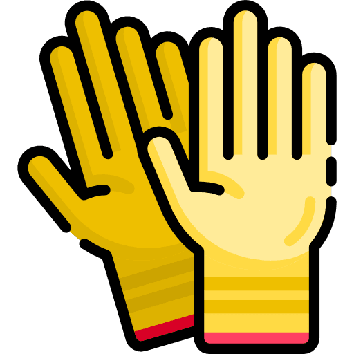 Gloves glove fashion construction and tools icon