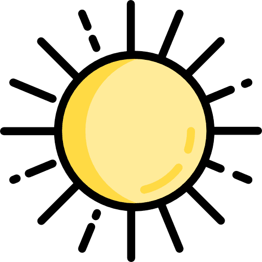 Sun meteorology sun summer icon