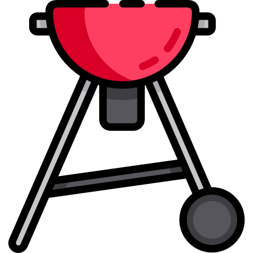 Barbecue grill barbecue food and restaurant icon