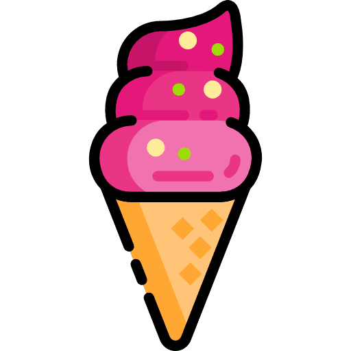 Ice cream sweet dessert ice cream icon