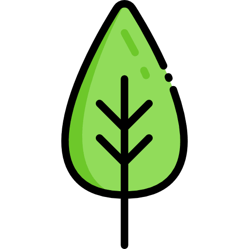 Leaf botanical leaf garden icon