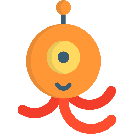 Alien galaxy avatar ufo icon