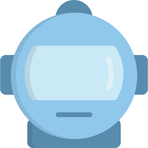 Astronaut professions and jobs equipment galaxy icon