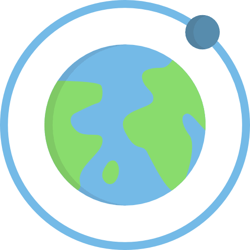 Planet earth worldwide geography planet earth icon