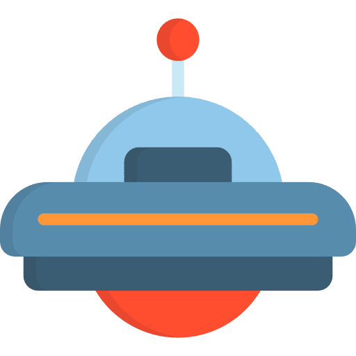 Ufo alien extraterrestrial science fiction icon